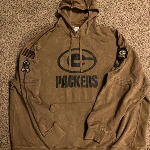 Nike Salute to Service Greenbay Packers Hoodie 2023